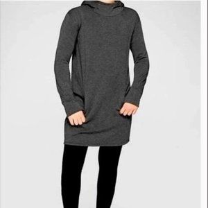 Athleta Girl It's All Hood Pullover Tunic Dress Size XL 14